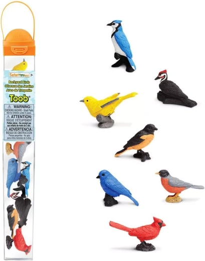 Safari Ltd. Toobs rør med fugle