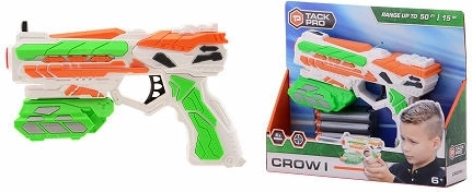 Tack Pro Crow I pistol med 6 soft-pile, 18 cm - 1 stk.
