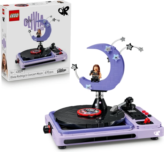 LEGO Editions Månen fra Olivia Rodrigos koncert