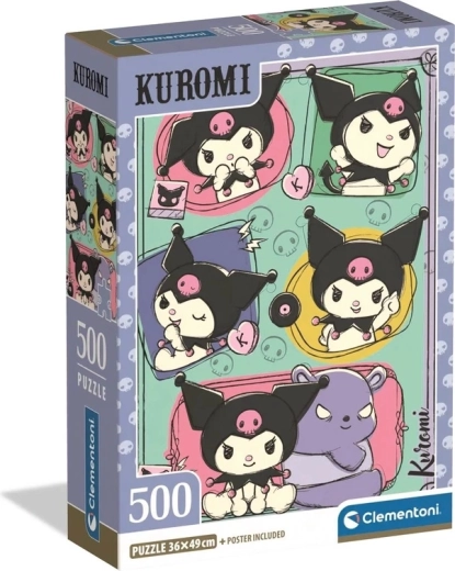 Puslespil CLEMENTONI Kuromi 500 brikker