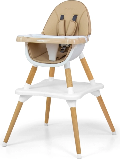 Højstol Milly Mally Malmo 2 i 1 beige