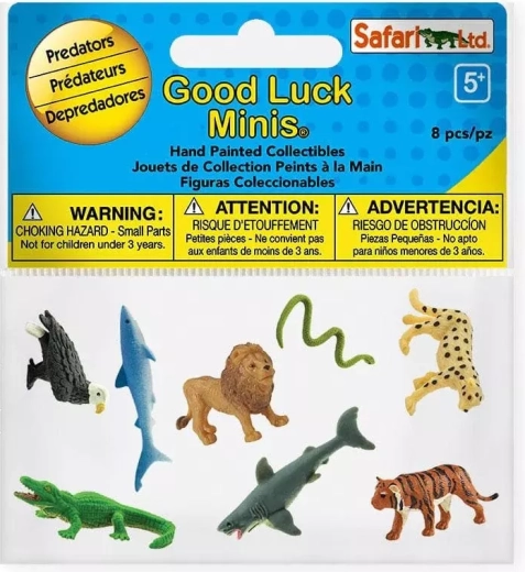 Safari Ltd. mini-figurer af rovdyr Good Luck Minis Funpack