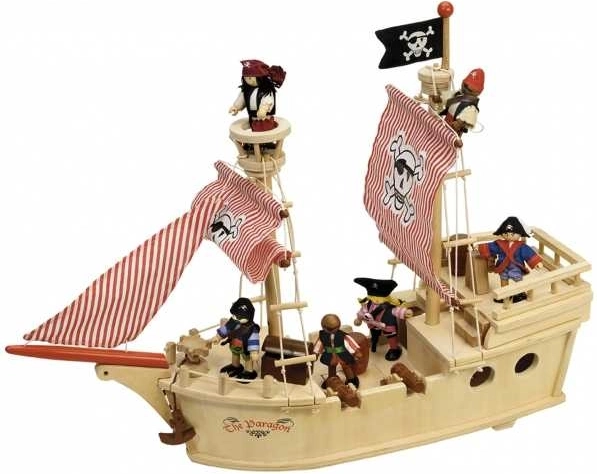 Tidlo træpiratskib