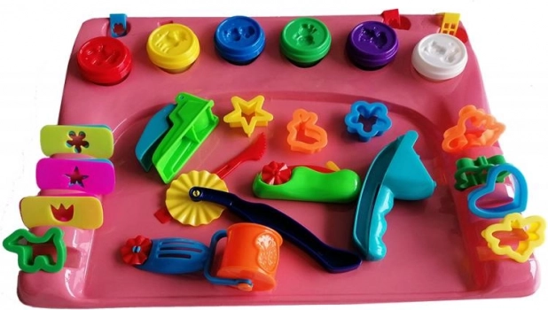 Modelo stort køkkensæt med modellermåtte