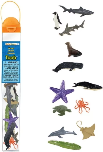 Safari Ltd. Toobs Ocean-tube – figurer af havdyr