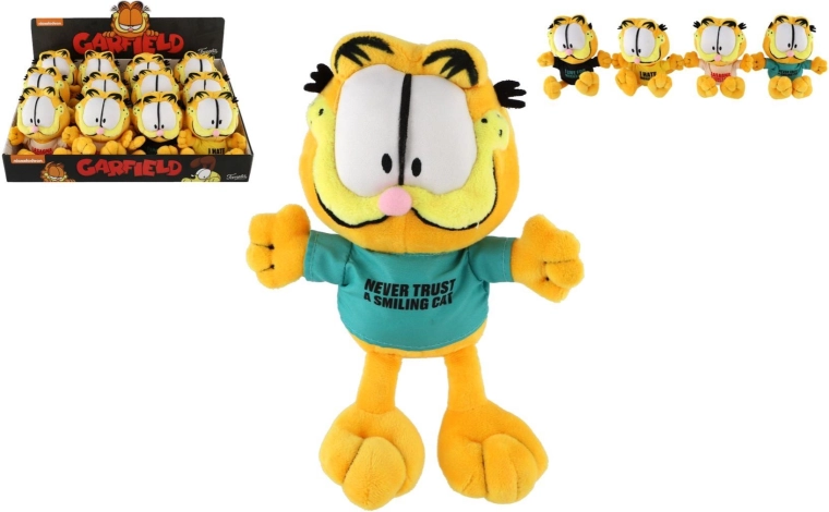 Plys-Garfield 22 cm (4 varianter) - 1 stk.