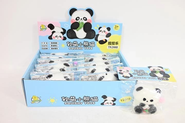 Antistress-klemmebold panda