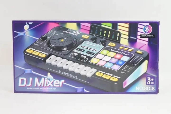 Musikalsk DJ-mixerpult