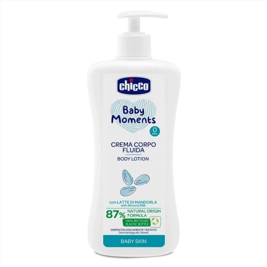 CHICCO Baby Moments Mandel-kropsmælk 500 ml