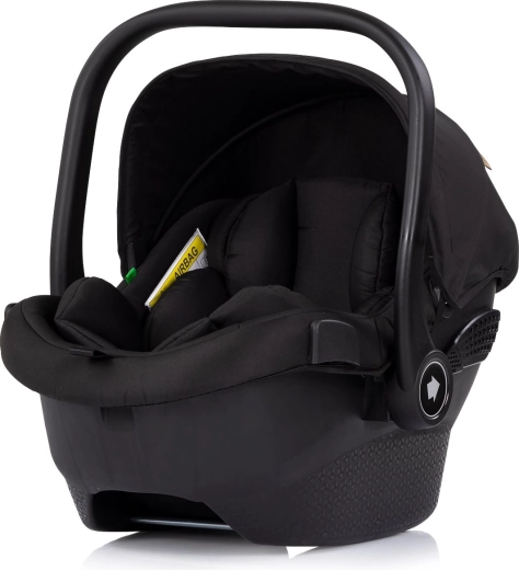 Chipolino Pearl i-Size autostol 40–87 cm noir