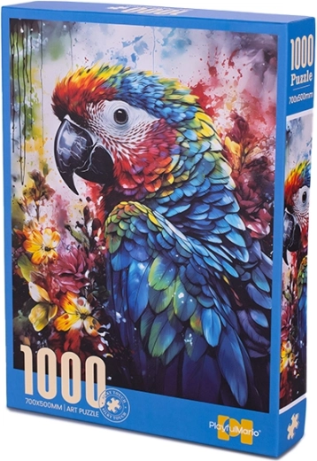 Puslespil Ara-papegøje 1000 brikker 70 × 50 cm