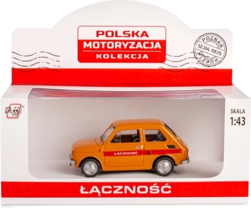 Fiat 126p postbil i målestok 1:43