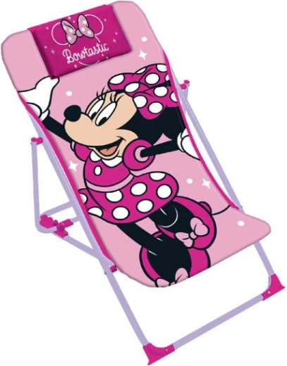 Sammenklappelig liggestol Minnie Mouse til børn