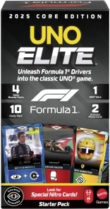 UNO Formula 1 Elite Racers kortspil