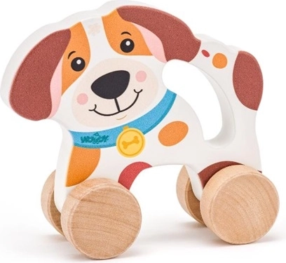 Woodyland Hund på hjul med håndtag
