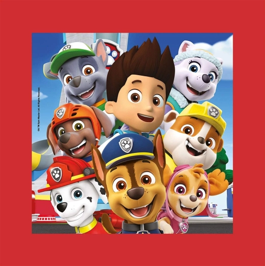 Puslespil med ramme Paw Patrol Clementoni til børn