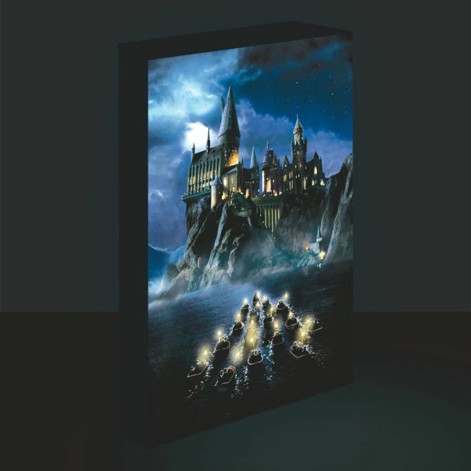 LED billede Harry Potter - Hogwarts 30x40 cm