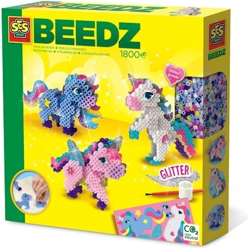 SES Beedz strygeperler 3D enhjørninger