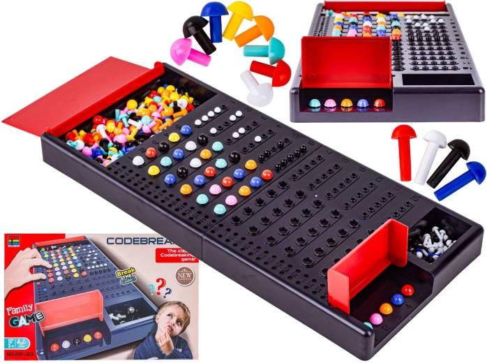 Logikspil Codebreaker game – kodebrydning (stor version)