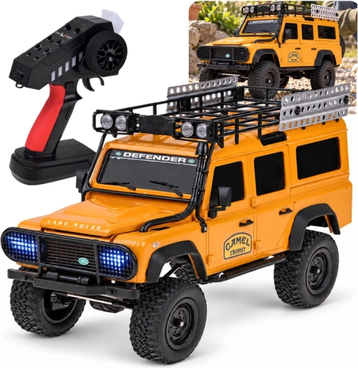Terrængående RC-bil Land Rover Defender 110 4WD 1:18