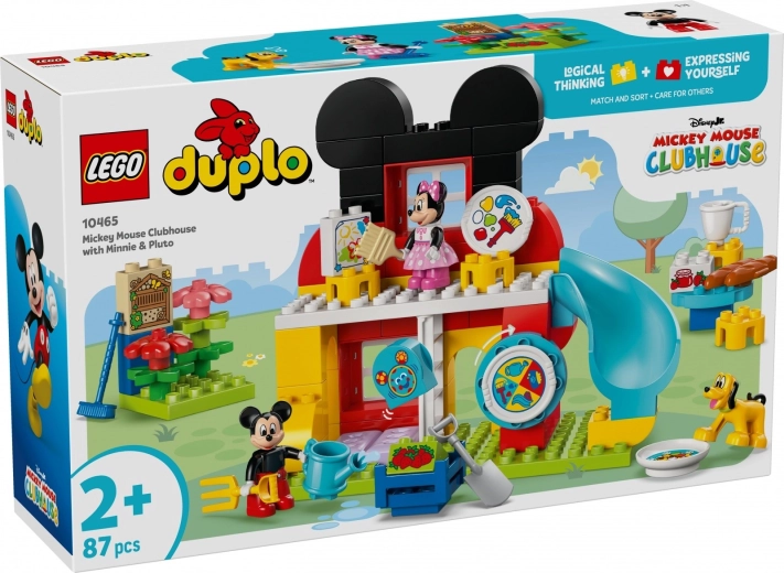 LEGO DUPLO Disney Mickey Mouse-klub med Minnie og Pluto