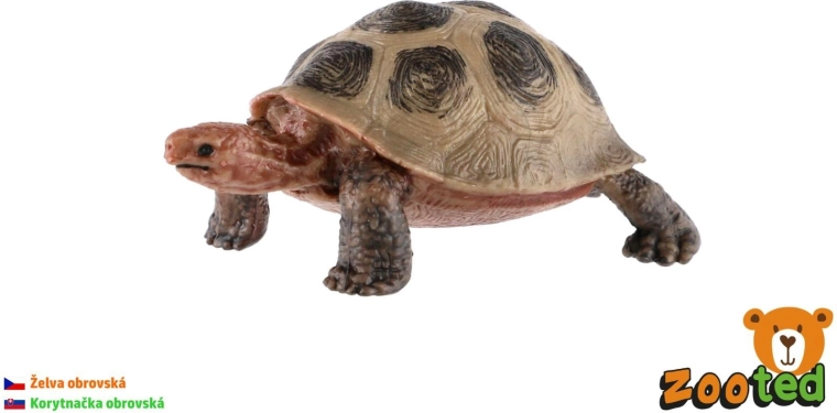 Figur af en kæmpeskildpadde, 8 cm