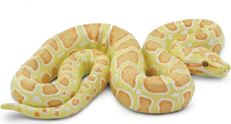 Safari Ltd. figur af burmesisk python albino - 1 stk.