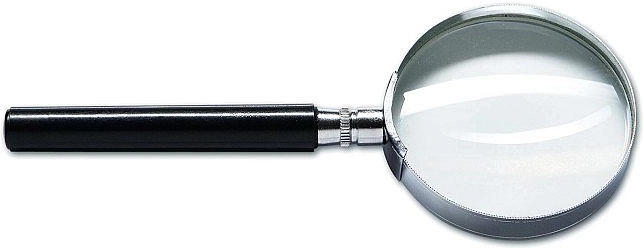 CONCORDE-lup med metalramme, diameter 75 mm