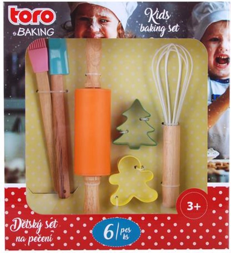 TORO bagesæt til børn, 6 dele