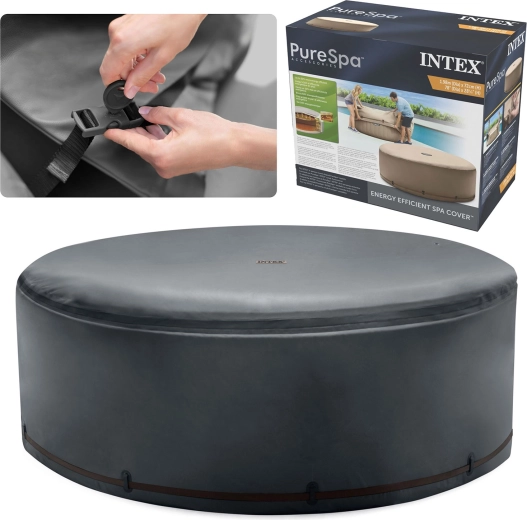 Intex PureSpa isolerende låg til rund oppustelig spa