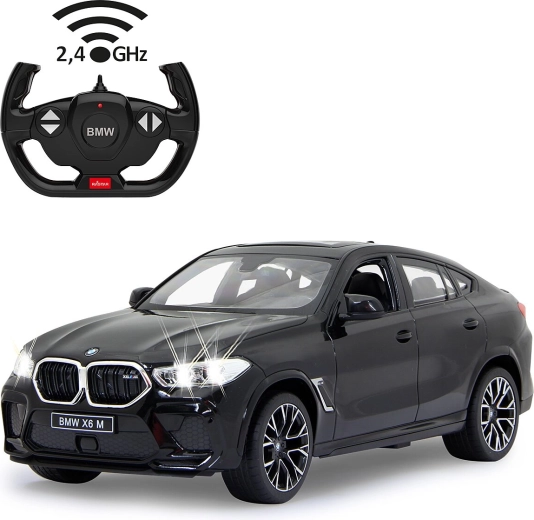 RC-bil JAMARA BMW X6 M i målestoksforholdet 1:14 i sort
