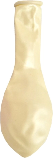 Latexballon beige perlemorsfarvet 30 cm (1 stk.)