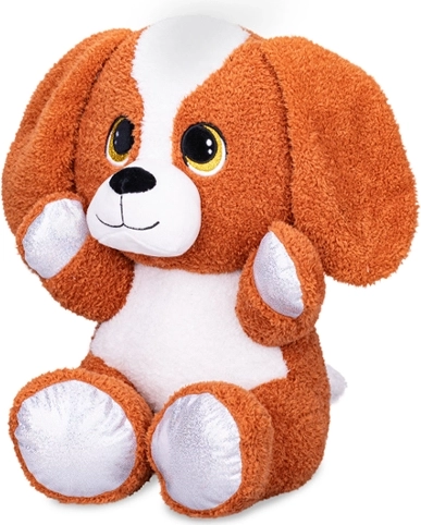 Plys-sanktbernhardshund siddende 16,5 cm