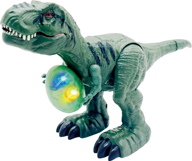 Dinosaur Tyrannosaurus rex med lys og lyd 30 cm