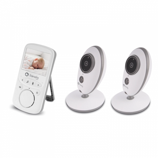 Elektronisk babyalarm med video til tvillinger LIONELO Babyline 5.1 med to kameraer