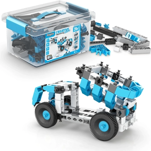 Engino Box – byggesæt med 20 modeller til børn fra 7 år