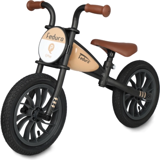 Løbecykel QPlay Feduro beige