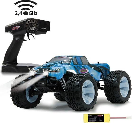 JAMARA Ice Tiger elektrisk RC-monstertruck 4WD 1:10 med LED