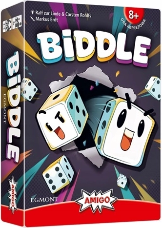 Biddle selskabsspil – 1 stk.