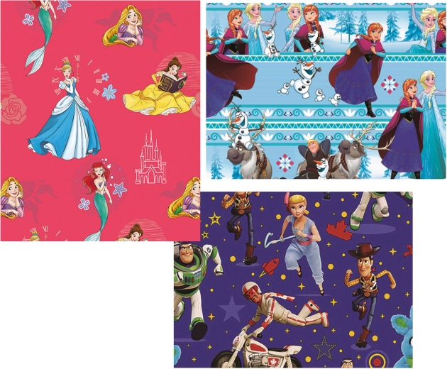 Disney gaveindpakningspapir 0,7 × 2 m - 1 stk.