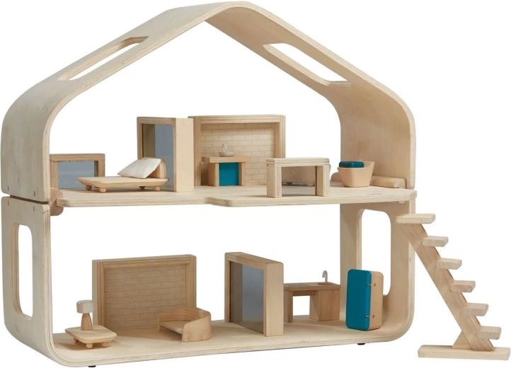 Moderne dukkehus Plan Toys