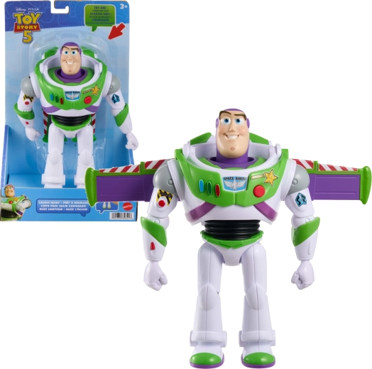 Mattel Disney Pixar Toy Story 5-figur Buzz Raketmand med udfoldelige vinger