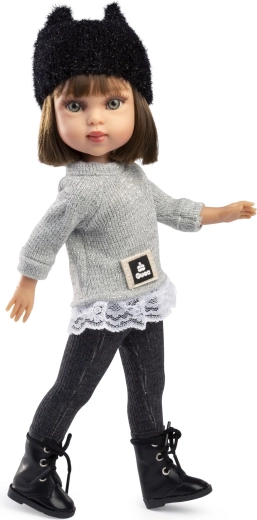 Realistisk dukke Guca Penelope med krop i fuld vinyl, 34 cm