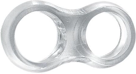 Støddæmper til dørgreb 42 × 15 mm, plast, 4 stk.