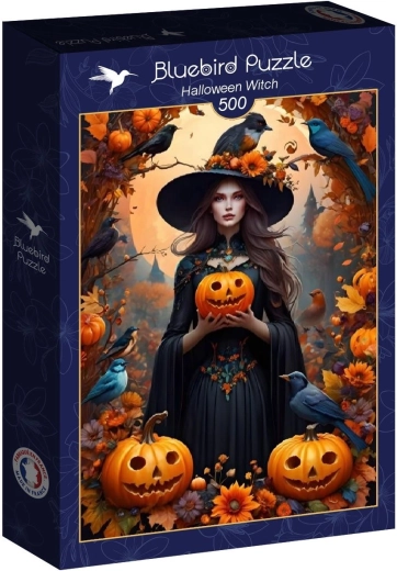 Bluebird puslespil Halloween-heks 500 brikker