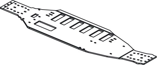 Chassis BL8 Jamara - 1 stk.