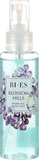 Kropsspray med glimmer BI-ES Blossom Hills 200 ml