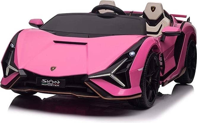 Elektrisk legebil til børn Qileshi Lamborghini Sián pink