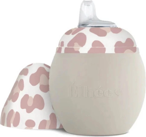 Élhée læringskop Bubble 240 ml sand/graouu pink