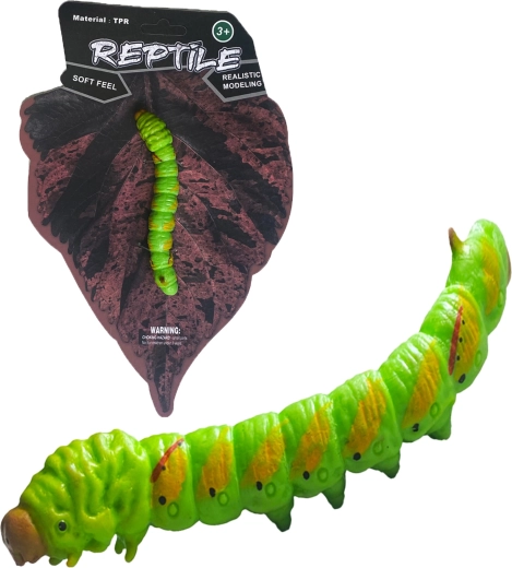 Sparkys realistisk model af larve 12 cm - 1 stk.
